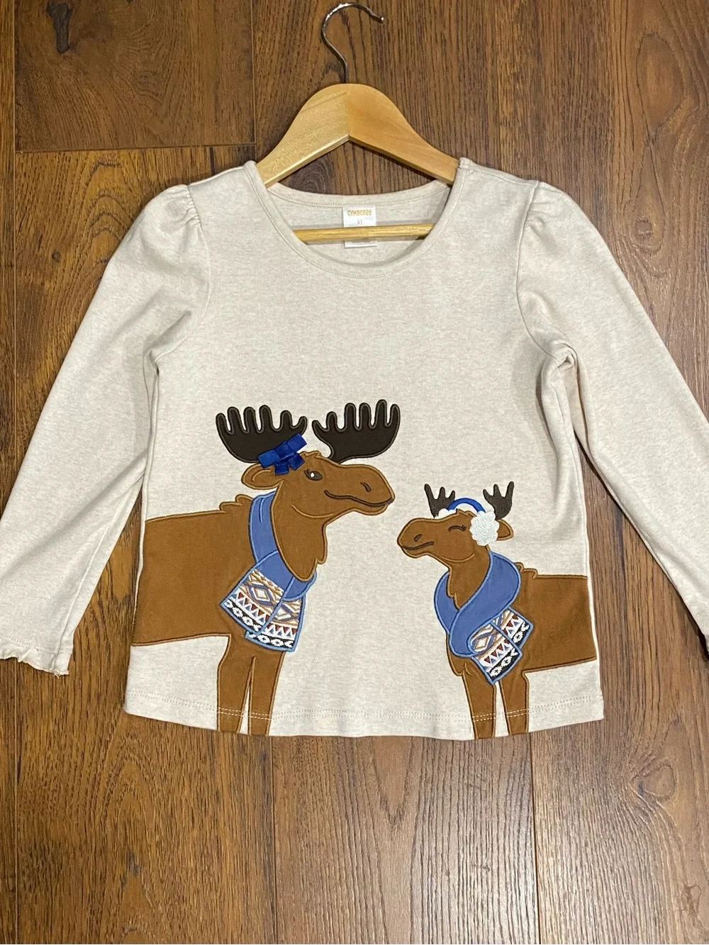 Gymboree Girls ‘Montana Mountain’ 3-Piece Set: Cardigan, Top, Tights Size 5T